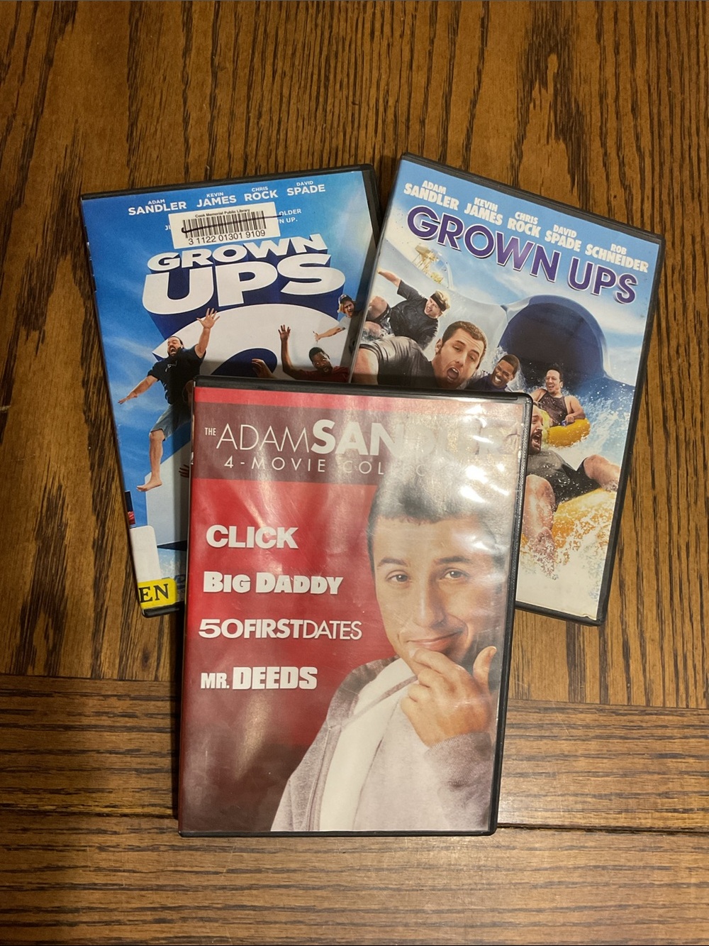 Adam Sandler Comedy 📀 Grown Ups 1 & 2, Click, Big Daddy, 50 1st Dates & MrDeeds
